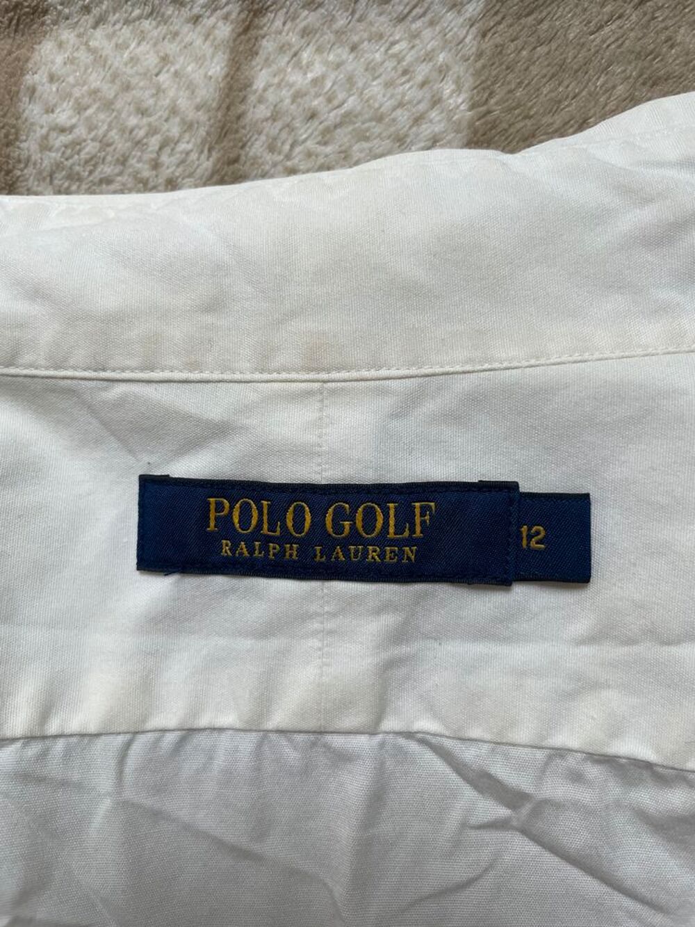 Chemise femme Blanche Ralph Lauren Polo Golf Vêtements