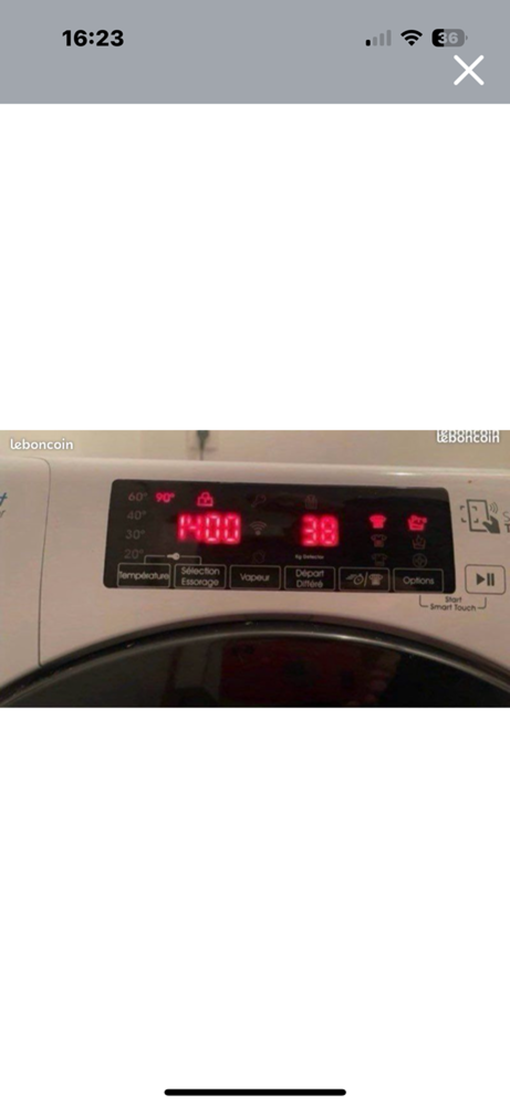 lave linge candy 14 KG
1400 TR en A+++ 2022 Electroménager