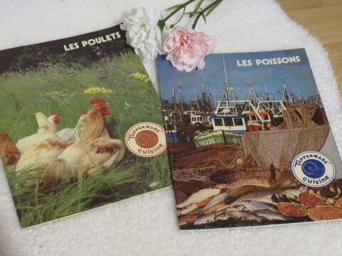 Livrets de cuisine Vintage (lot de 2) - Poulet et Poisson -  8 Livry-Gargan (93)