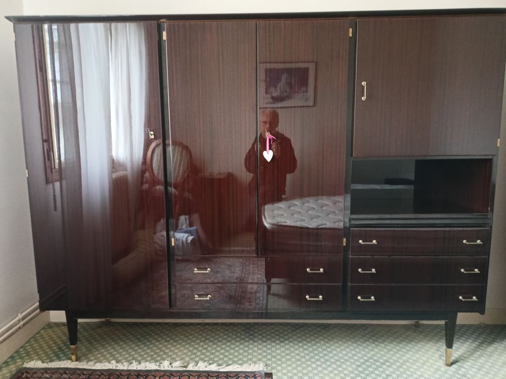 Chambre vintage palissandre Meubles