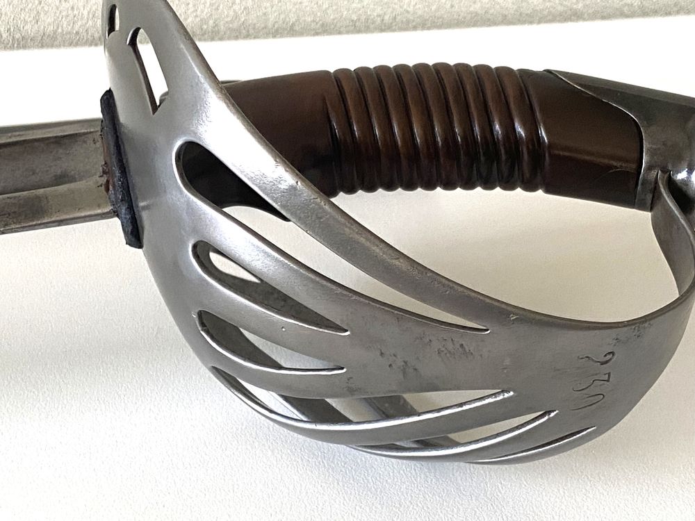 Sabre Fran&ccedil;ais de Cavalerie Lourde Cuirassier Dragon 1890 