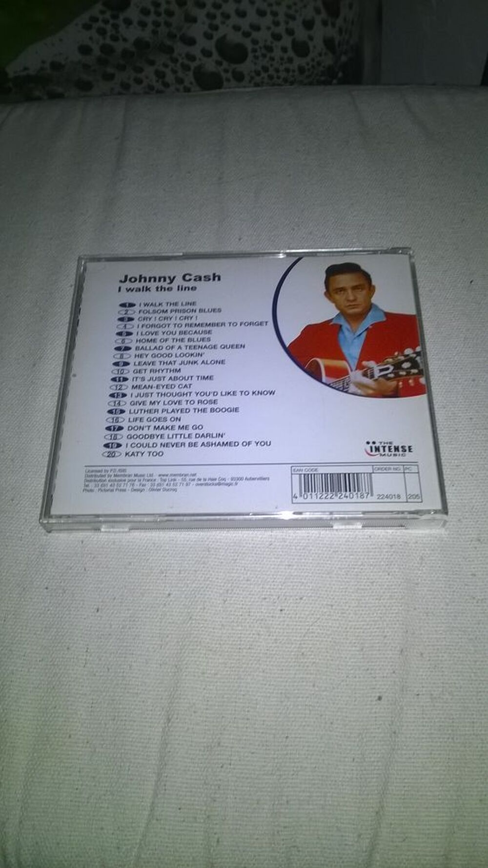 CD Johnny Cash
I walked the line
2008
Excellent etat
I w CD et vinyles
