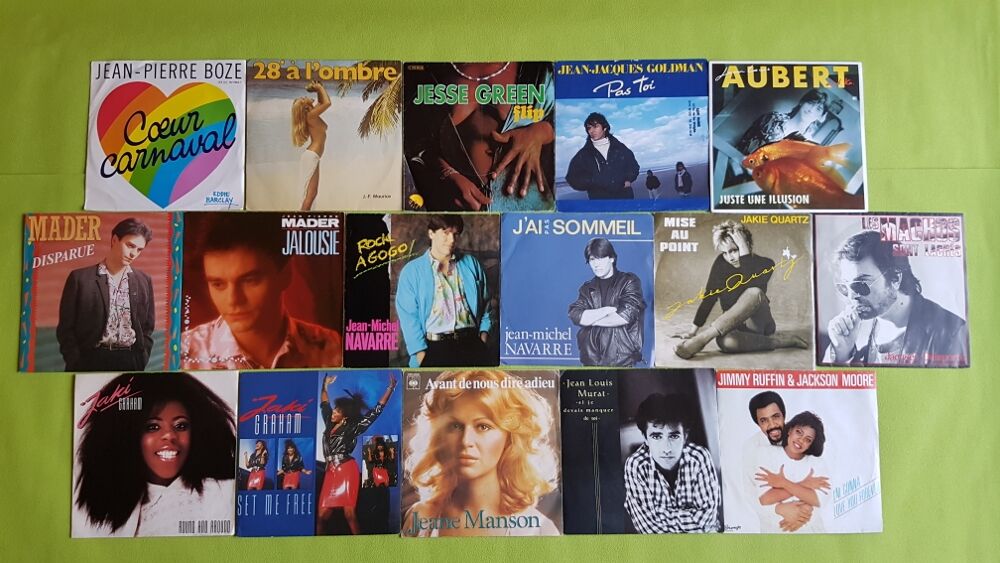 LES 45T PHOTO 13 CD et vinyles