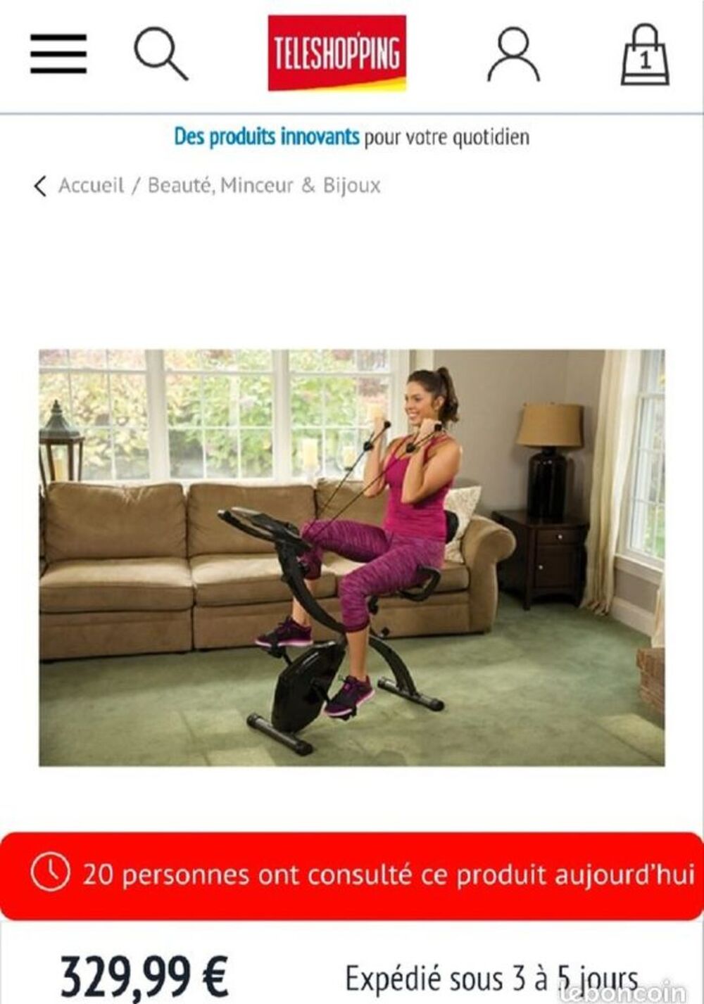 Velo appartement Sports