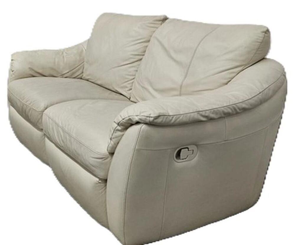 DESTOCK - canape cuir d&eacute;tente 3 places - * Meubles