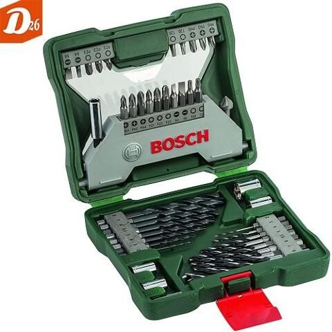 BOSCH Coffret 43 pices dont Fraise Douilles Porte-embout 26290 Les granges-gontardes