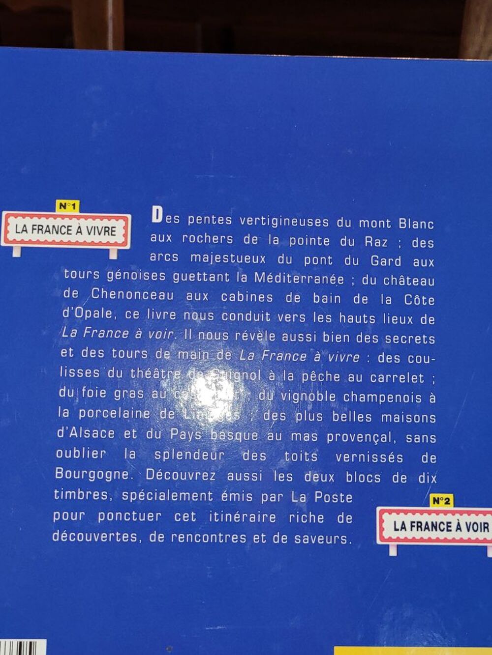 Livre Timbres Portrait des R&eacute;gions Livres et BD