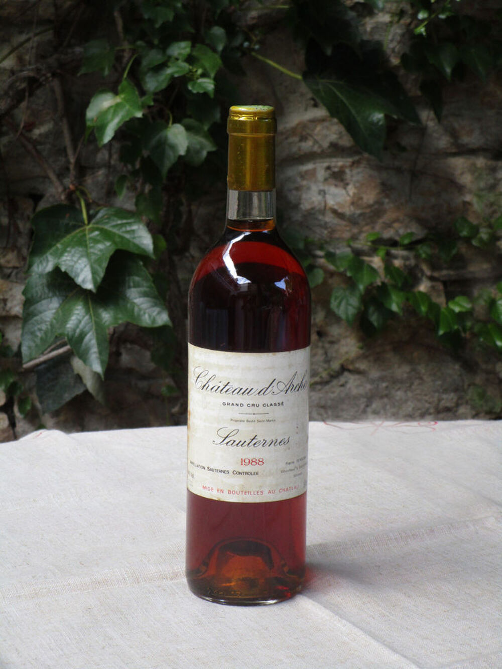 VIN SAUTERNES 1988 