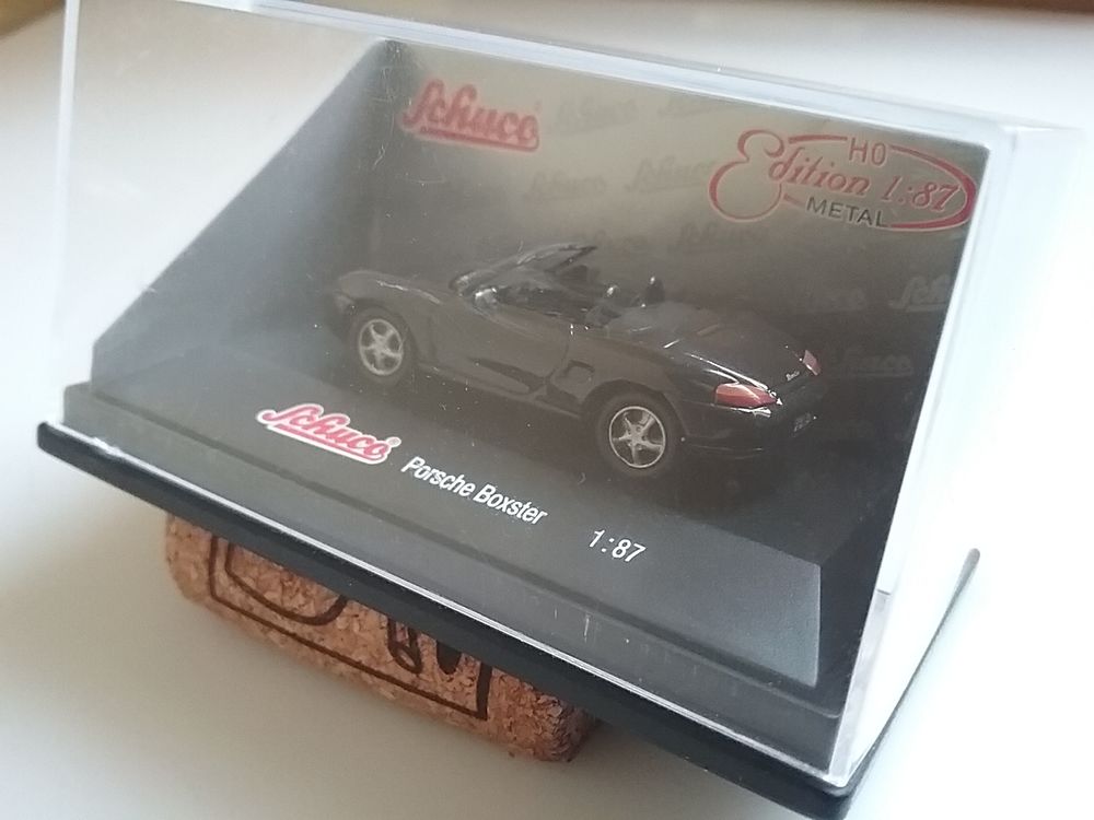Porsche Boxster 1/87e Schuco &eacute;dition m&eacute;tal GTi75 Jeux / jouets