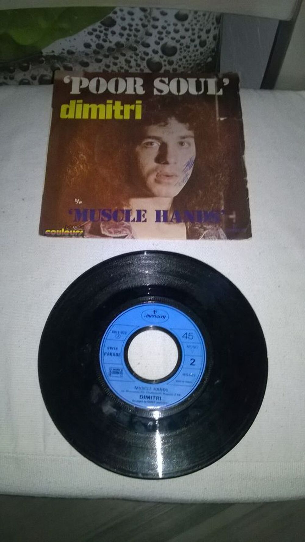Vinyle 45 T Dimitri Tambossis 
Poor Soul 
1972
Bon etat
CD et vinyles