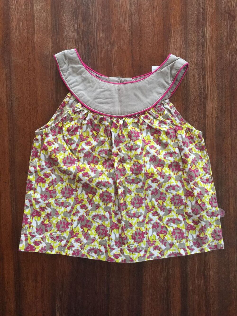 Robe enfant fille " Obaibi " kaki Vêtements enfants