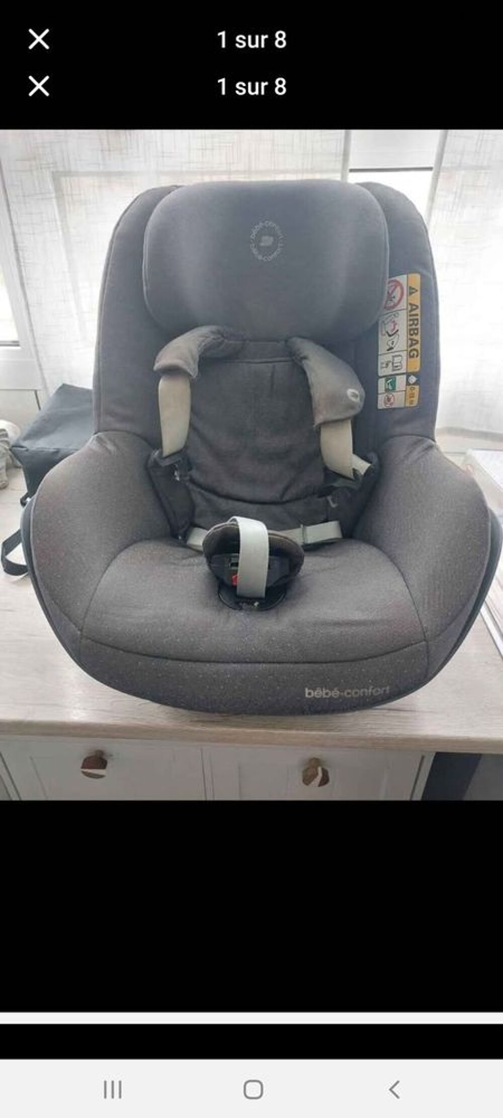 Si&egrave;ge auto rotatif 360 Puériculture