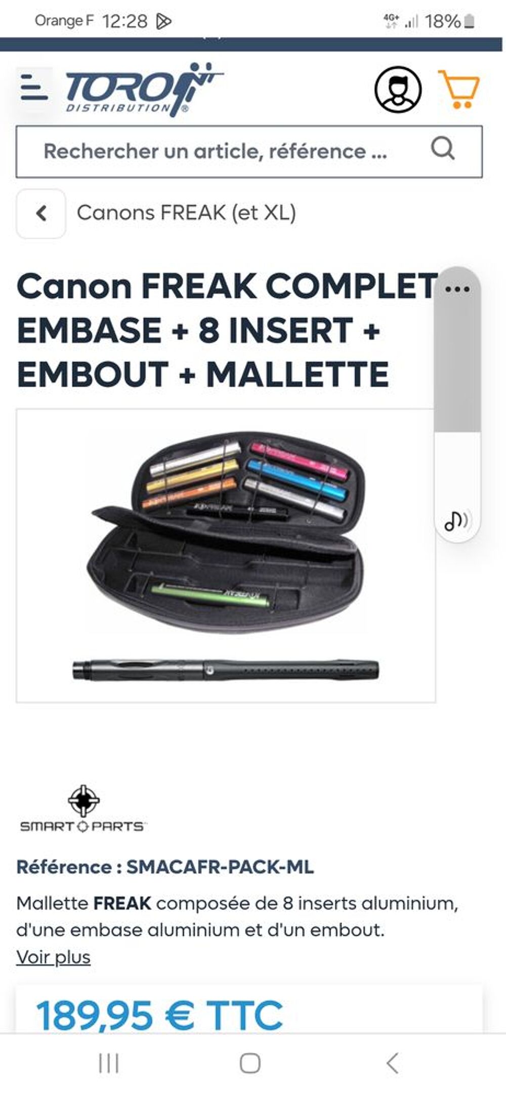 freak pour paintball Sports