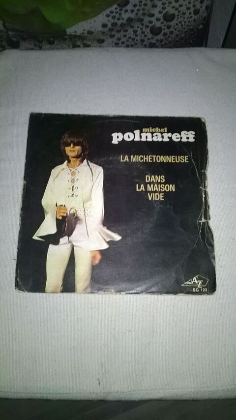 Vinyle 45 T  Michel Polnareff  
La Michetonneuse 
1969
Bo 5 Talange (57)