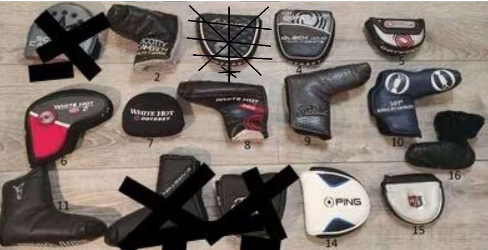 Couvres Putters Scotty Cameron Titleist, Odyssey, Ping Sports