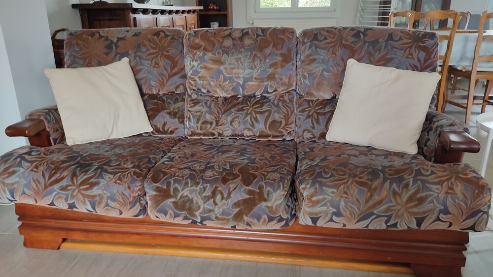 DONNE Lot Canap&eacute; convertible et 2 fauteuils
Meubles