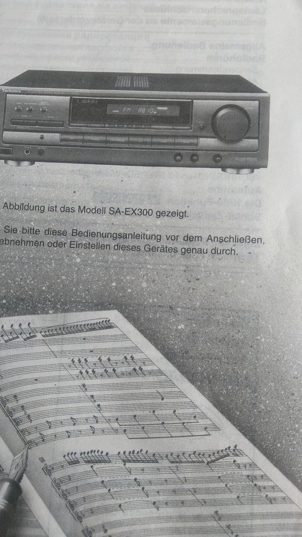 Cha&icirc;ne st&eacute;r&eacute;o Technics pour amateurs Instruments de musique