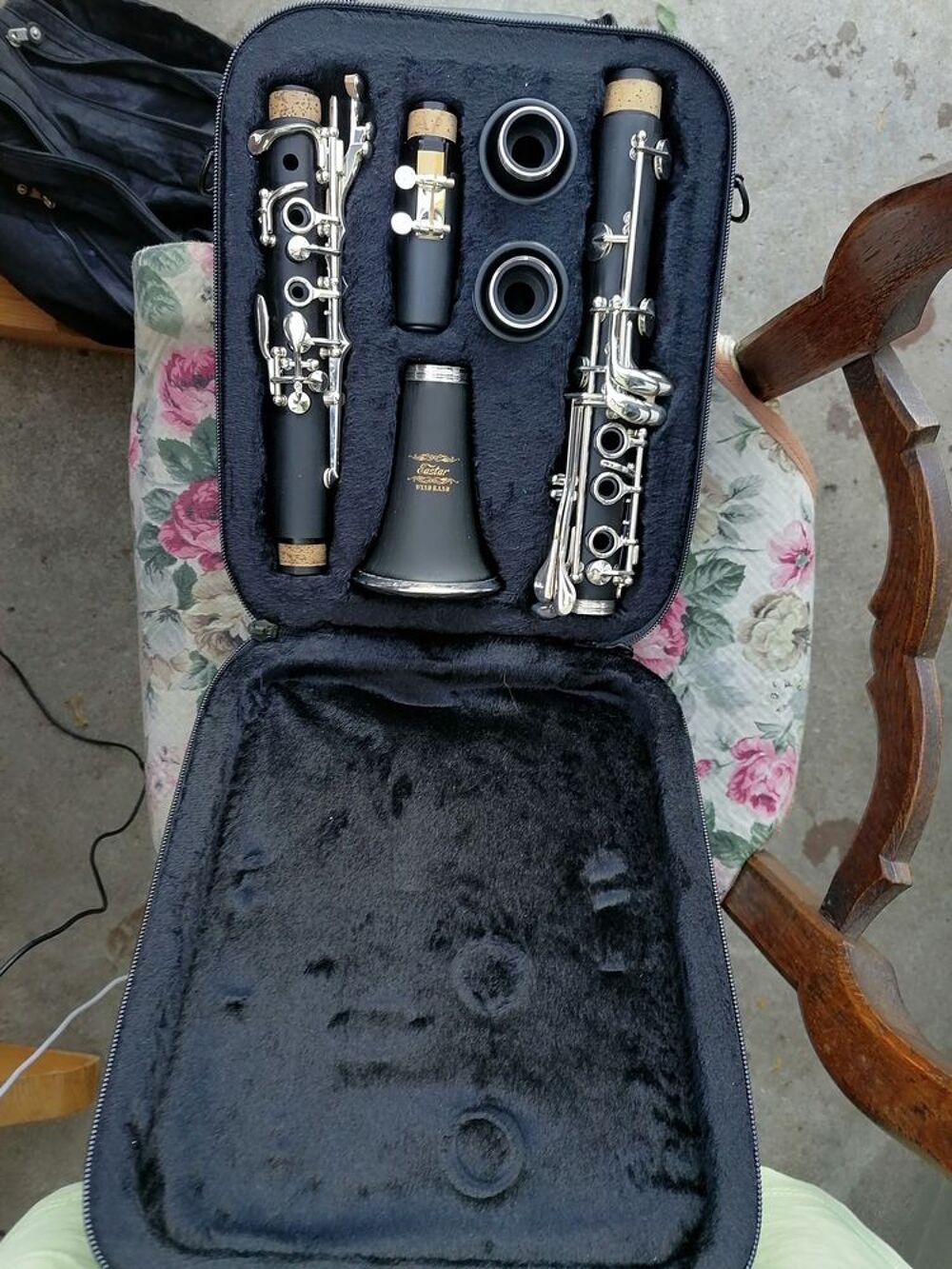 clarinette Eastar ECL-400 Clarinette d'Argenture en Ba Instruments de musique