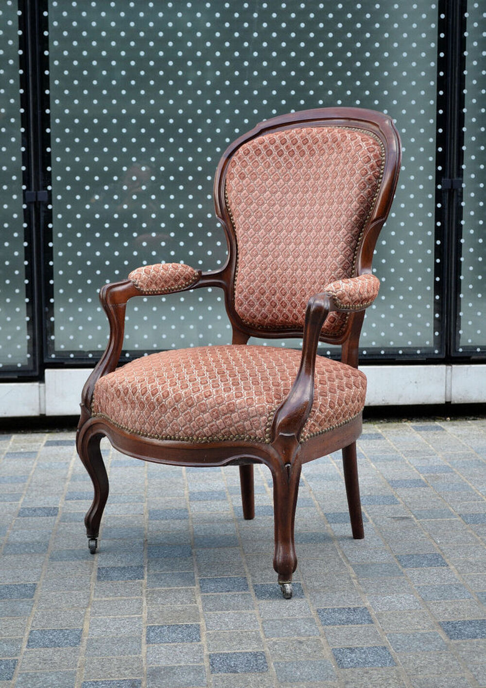 Paire de fauteuils Napol&eacute;on III Acajou Meubles