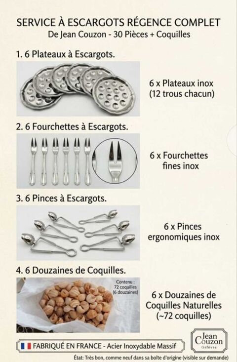 service à  Escargots Amnéville (57)
