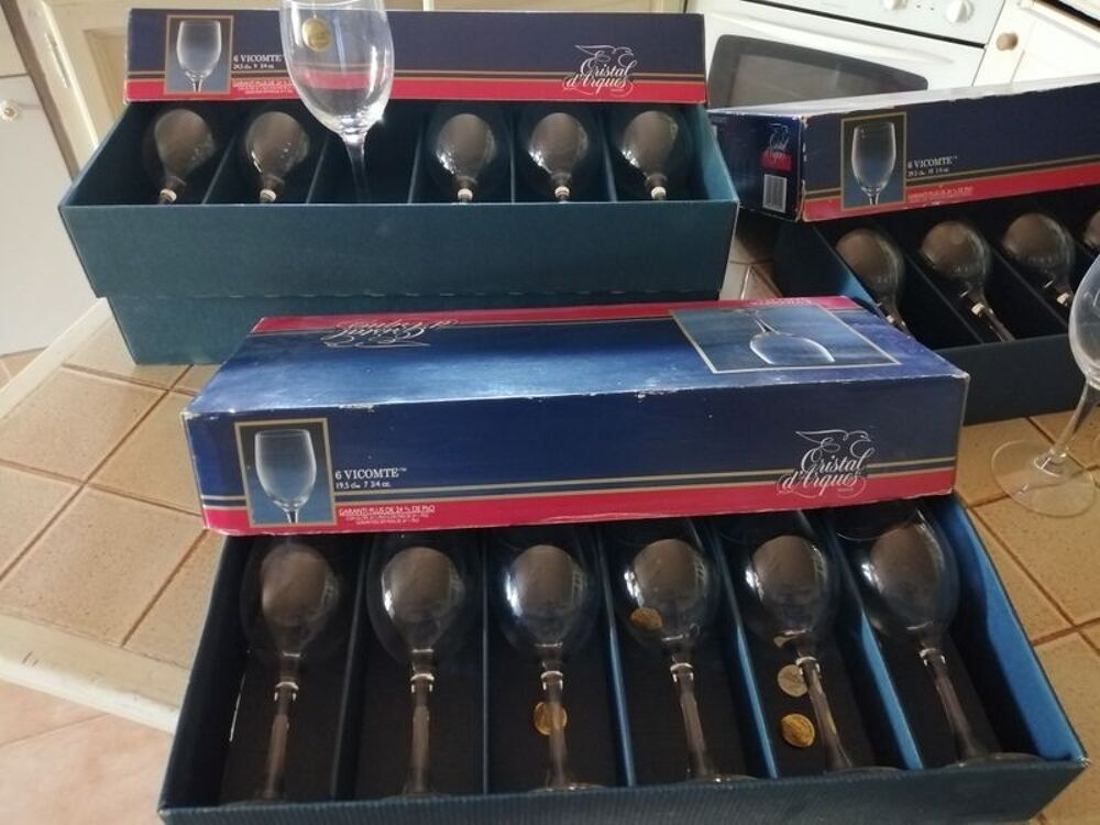 VERRE CRISTAL D'ARQUES Cuisine