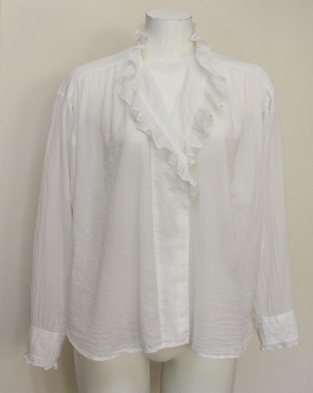 Chemise blouse &agrave; volants ISABEL MARANT ETOILE T.36.fr Vtements