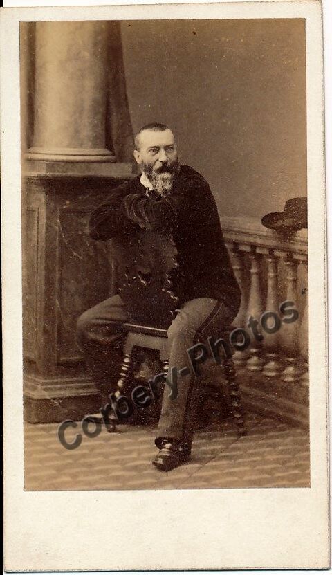 Portrait Alphonse Karr Romancier Journaliste Photo Disderi  0 Loches (37)