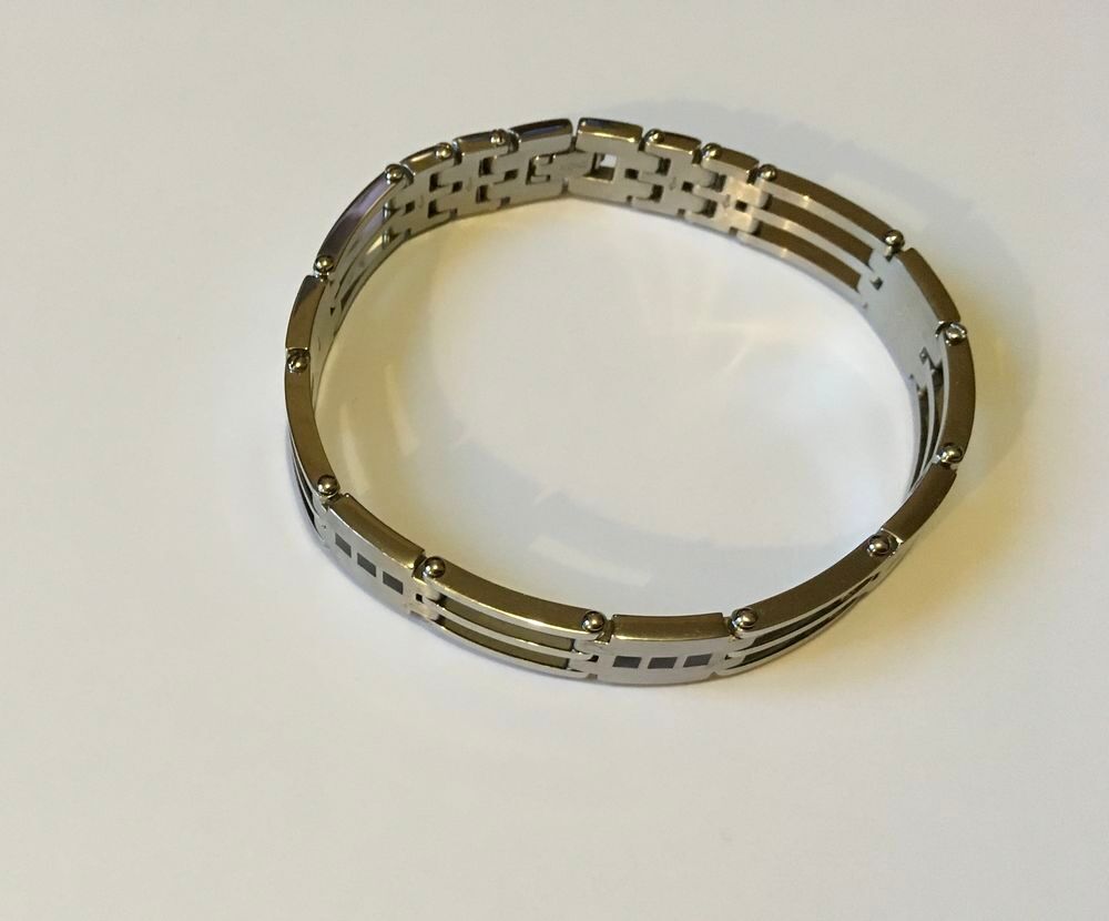 bracelet acier ROCHET. Bijoux et montres