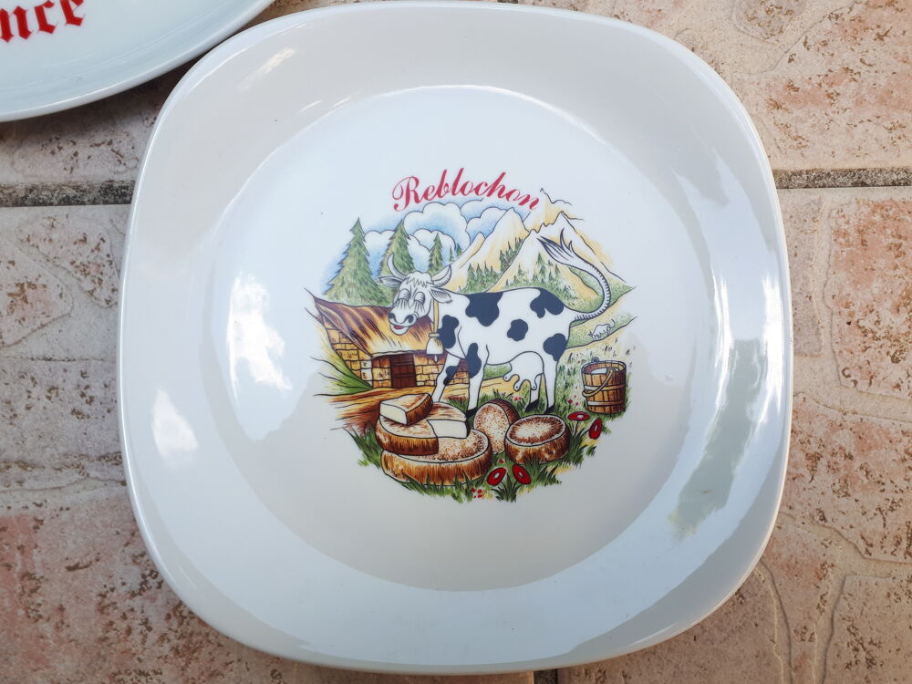 Service &agrave; fromage en porcelaine de Sologne Cuisine