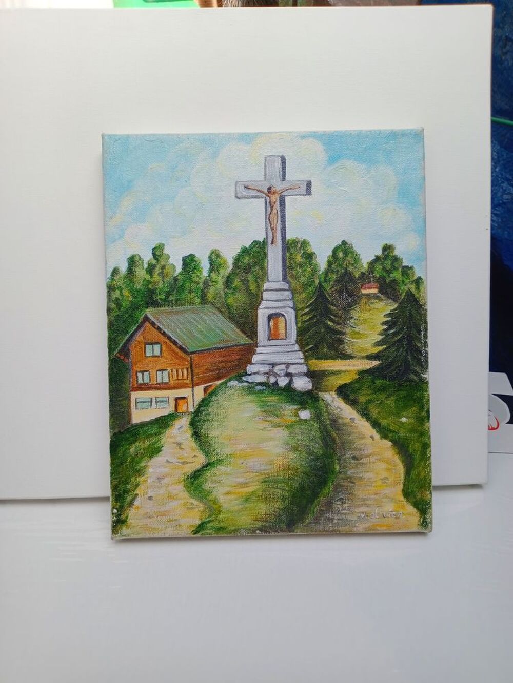 Tableau peint par une passionn&eacute;e de peintures
Décoration