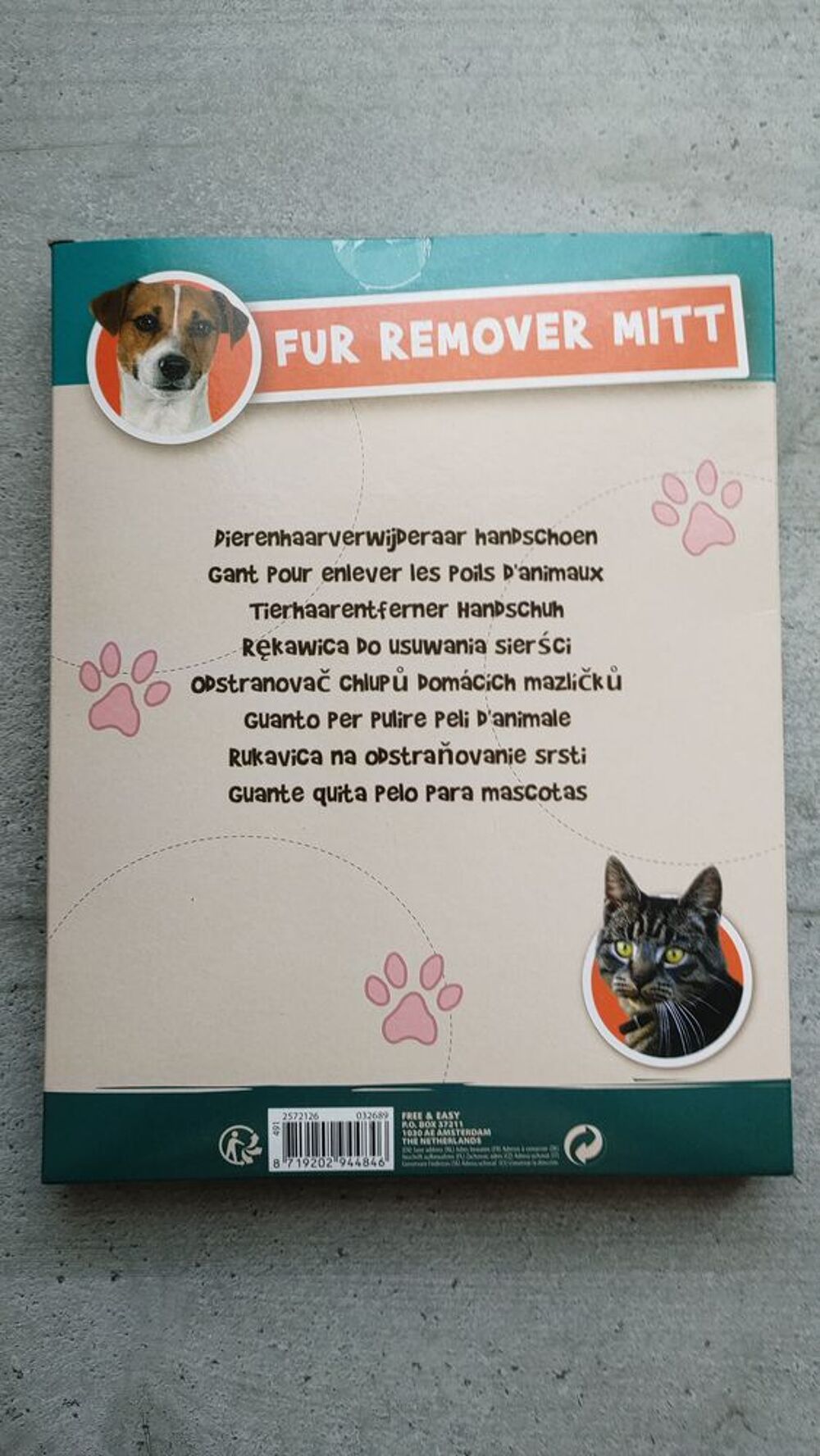 Gant de Toilettage pour Animaux de Compagnie - Neuf Jeux / jouets