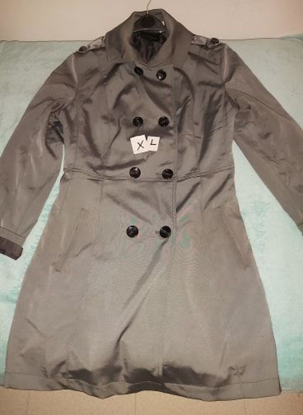 Manteau Trench gris - Taille XL Vêtements