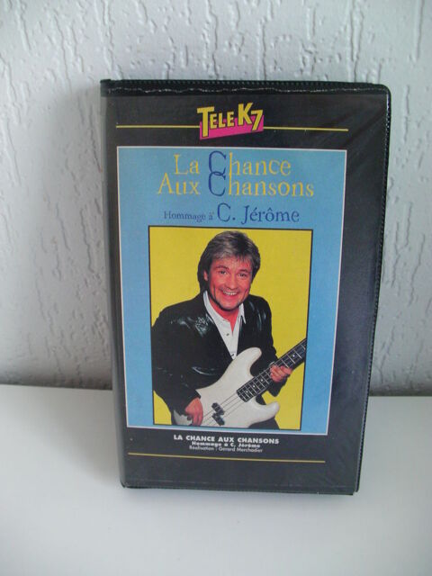 K7 VHS ou DVD HOMMAGE  C. JEROME (La CHANCE AUX CHANSONS) 3 Saint-Etienne (42)