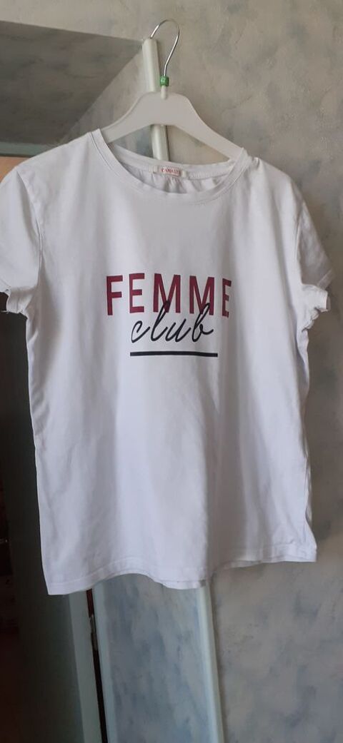 Tee-shirt femme taille M 3 Grisolles (82)