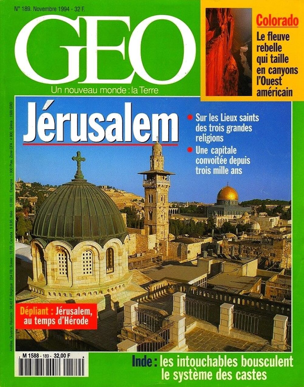 J&Eacute;RUSALEM - Isra&euml;l - TERRE SAINTE Livres et BD
