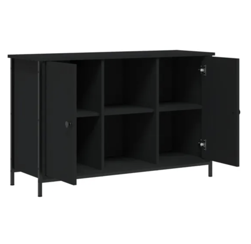 - Meuble TV noir 100x35x65 cm Meubles
