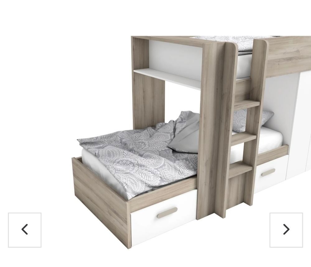 Lit superpos&eacute; 2x90x190 cm Meubles