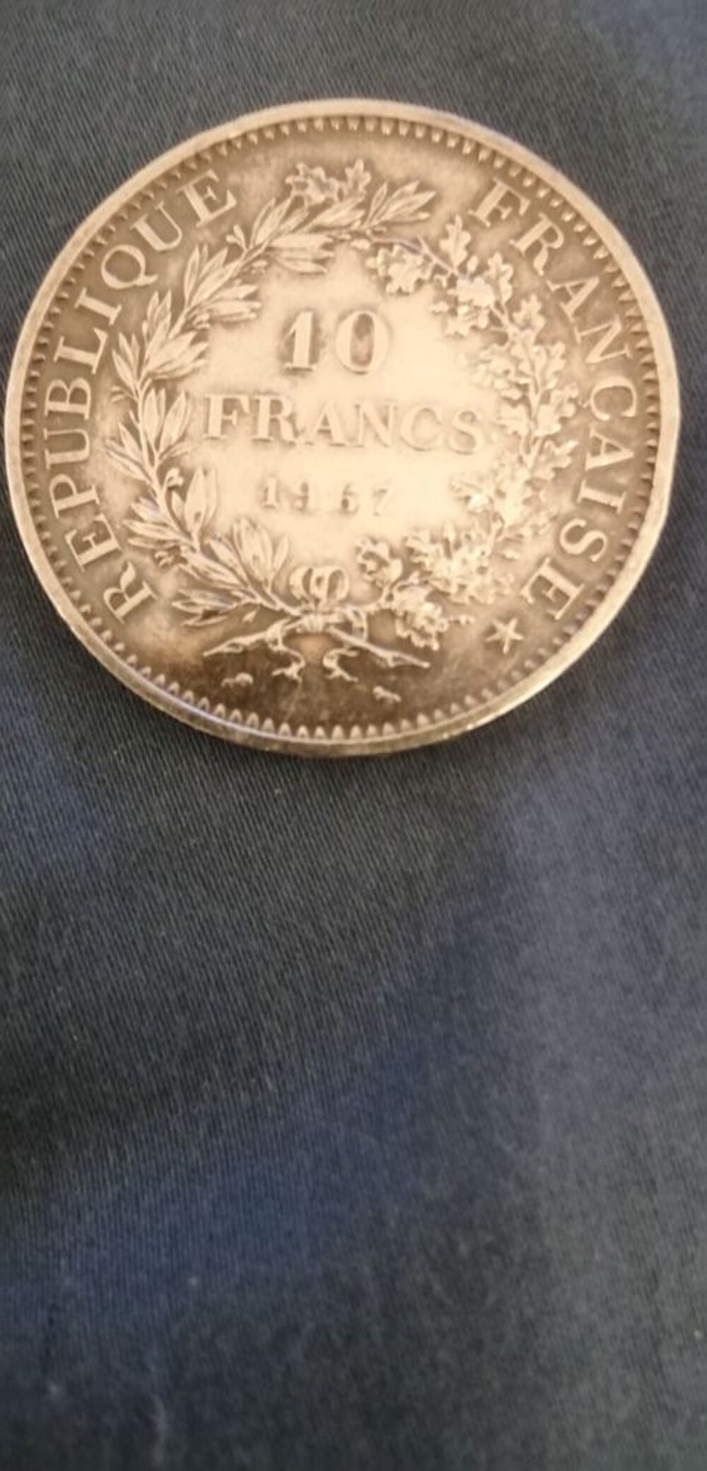 Recherche pi&egrave;ces anciennes en argent de 5 francs. 10 et 50 f Bijoux et montres