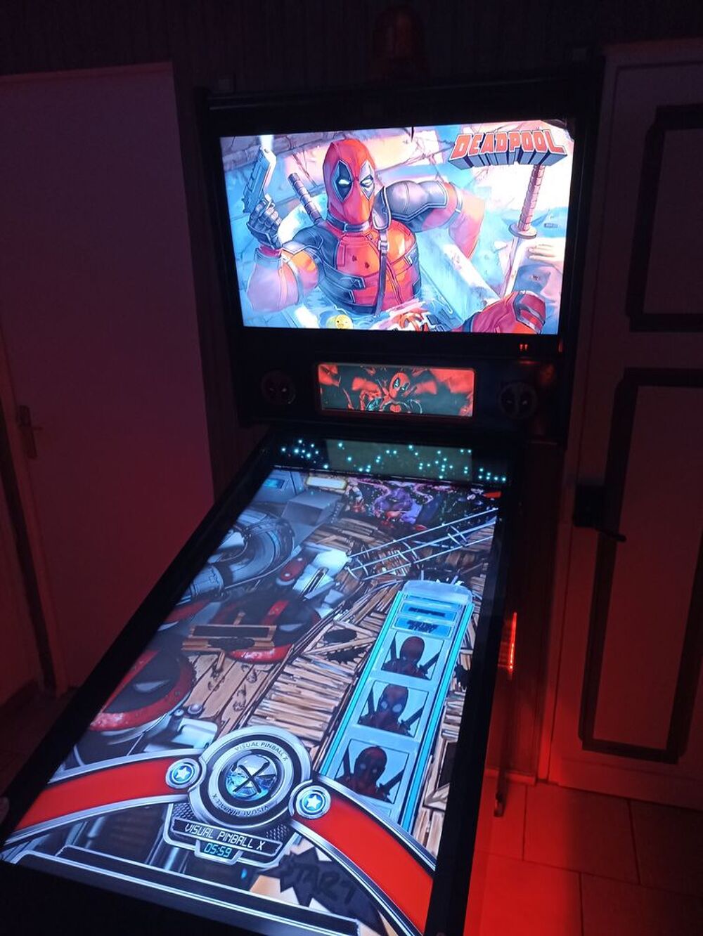 Flipper virtuel (pincab) 4K Consoles et jeux vidéos