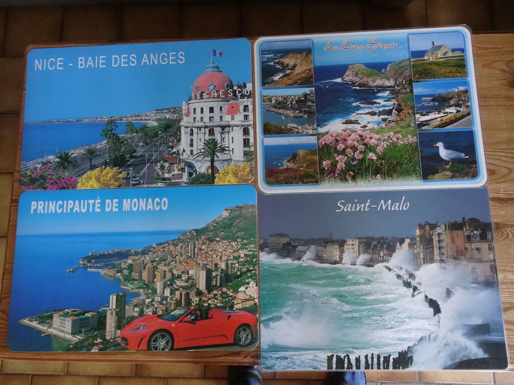 sets de table des vacances 