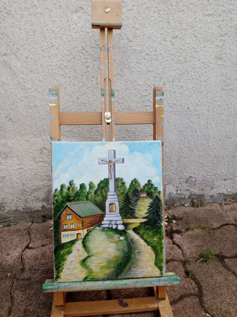 Tableau peint par une passionn&eacute;e de peintures
Décoration