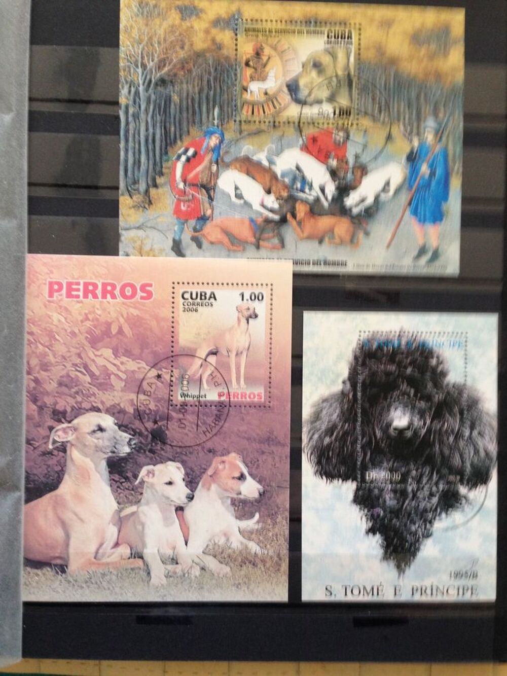 timbres chiens 