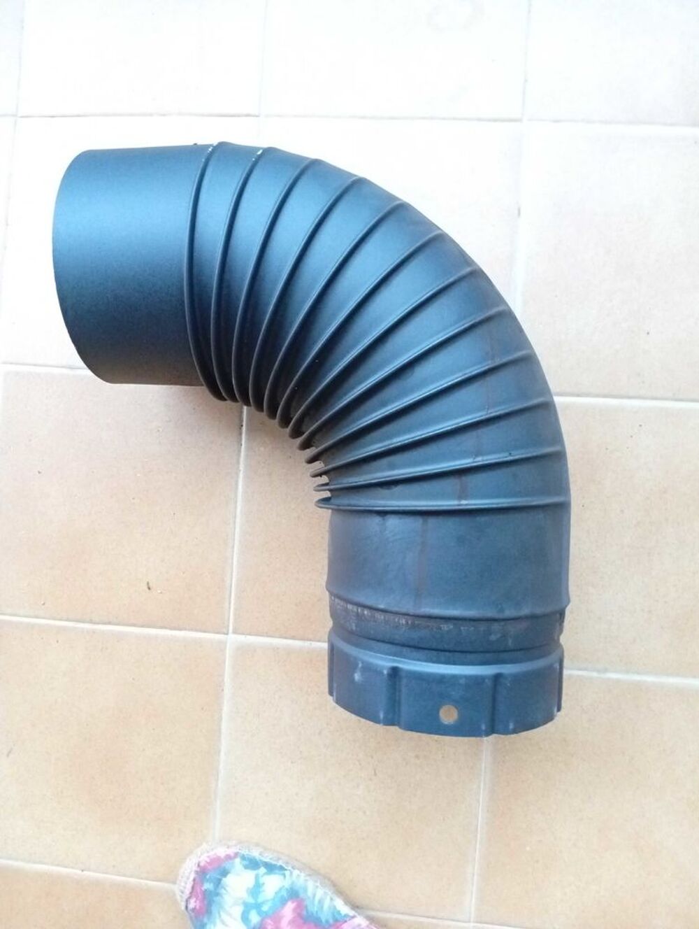 coude conduit po&ecirc;le &agrave; bois Bricolage