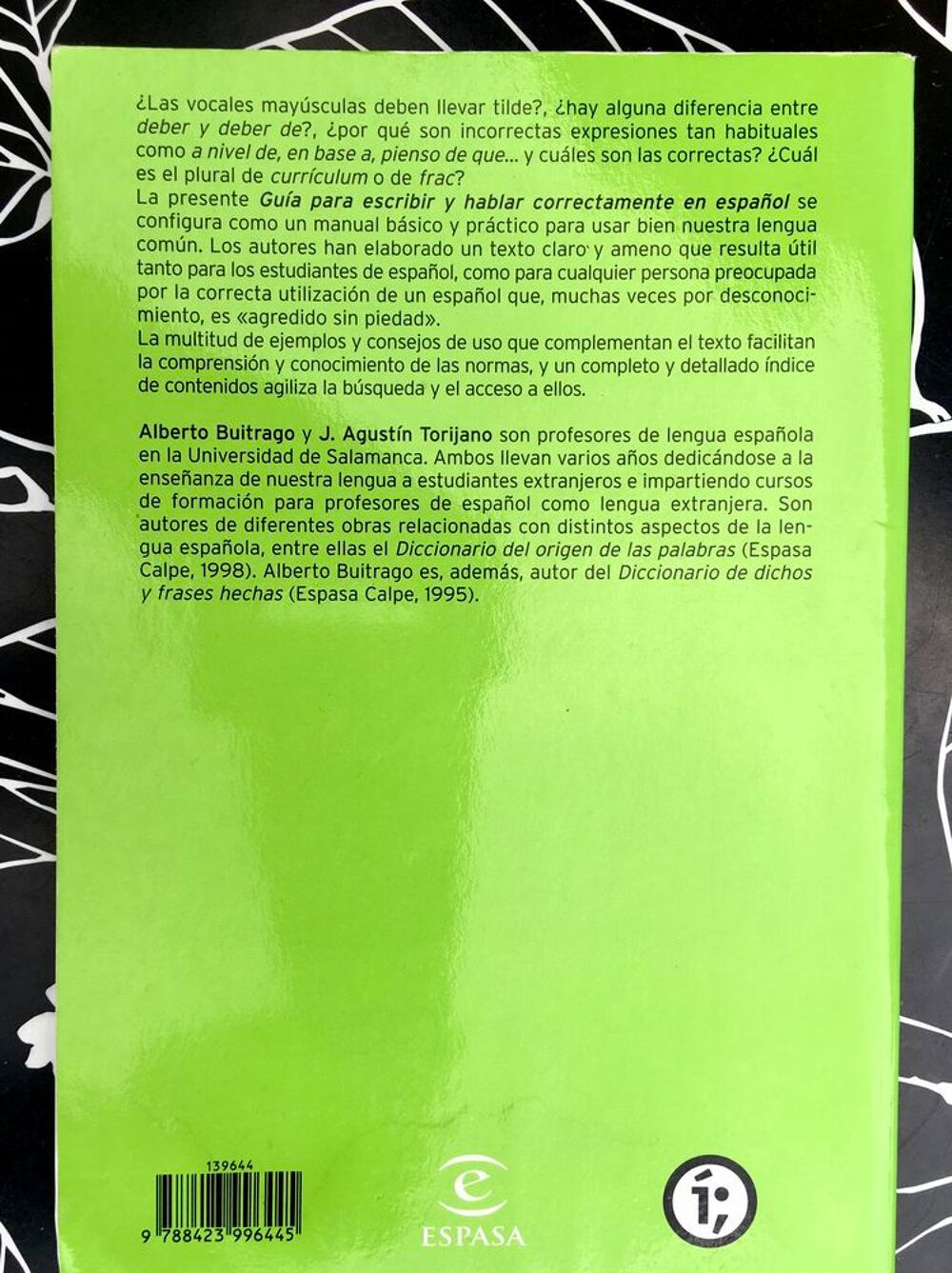 Guide pour &eacute;crire et parler correctement en Espagnol; Livre Livres et BD