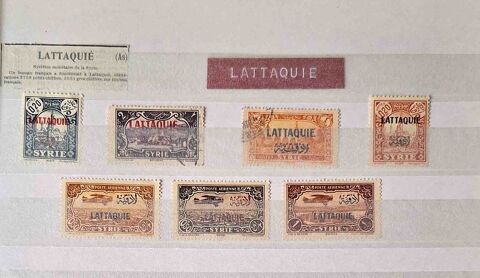 Série de timbres de collection de Lattaquié 10 Gap (05)