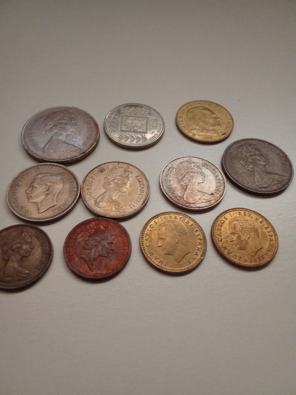 Pi&egrave;ces monnaie divers 