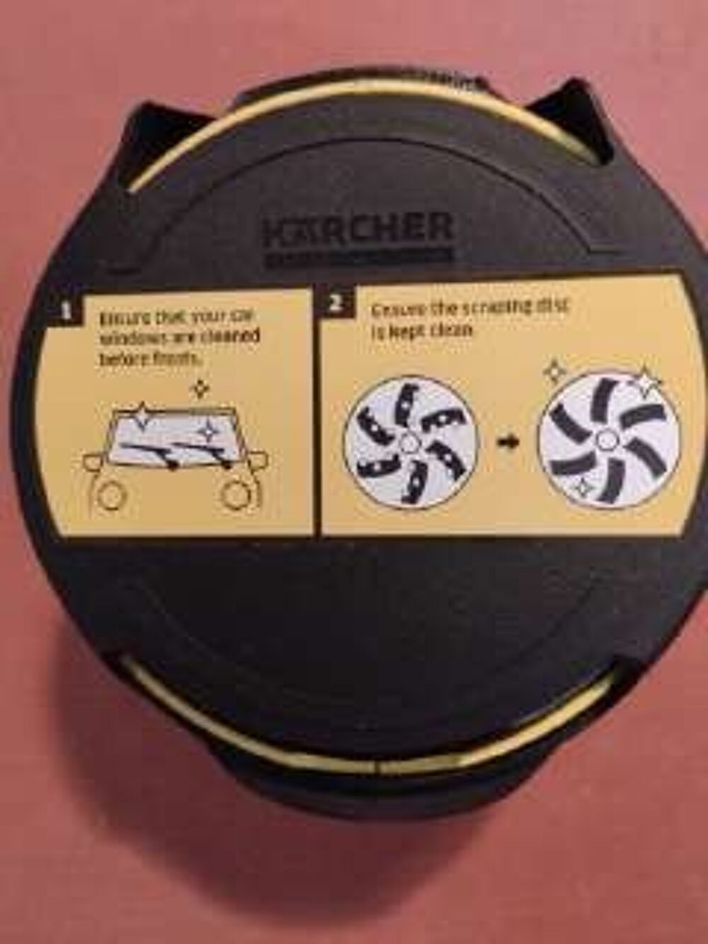 D&eacute;givreur de Pare-Brise K&auml;rcher. Bricolage