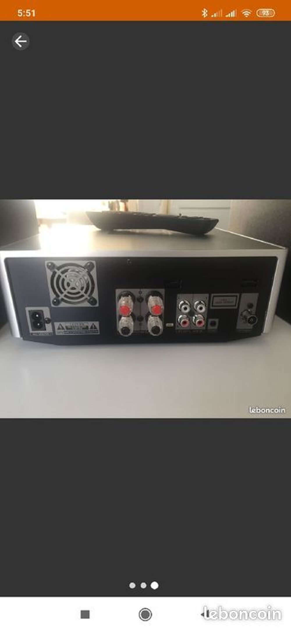 Mini Cha&icirc;ne Hifi PHILIPS Dcm7005 + Enceintes +T&eacute;l&eacute;mcommande Audio et hifi