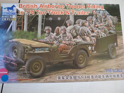 Maquette bronco jeep  D-DAY  1/35 36 Lunel (34)