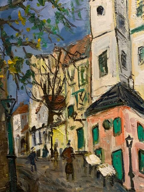 Huile sur toile 1100 Poitiers (86)